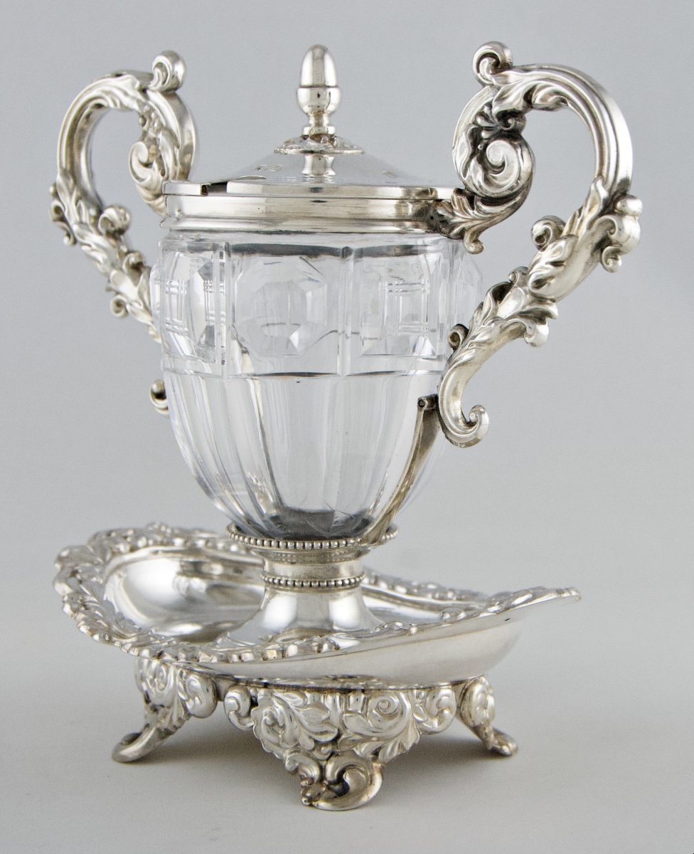 Paris, 1832-1840 – Moutardier en argent massif par Jean-François VEYRAT, époque Louis-Philippe-photo-3