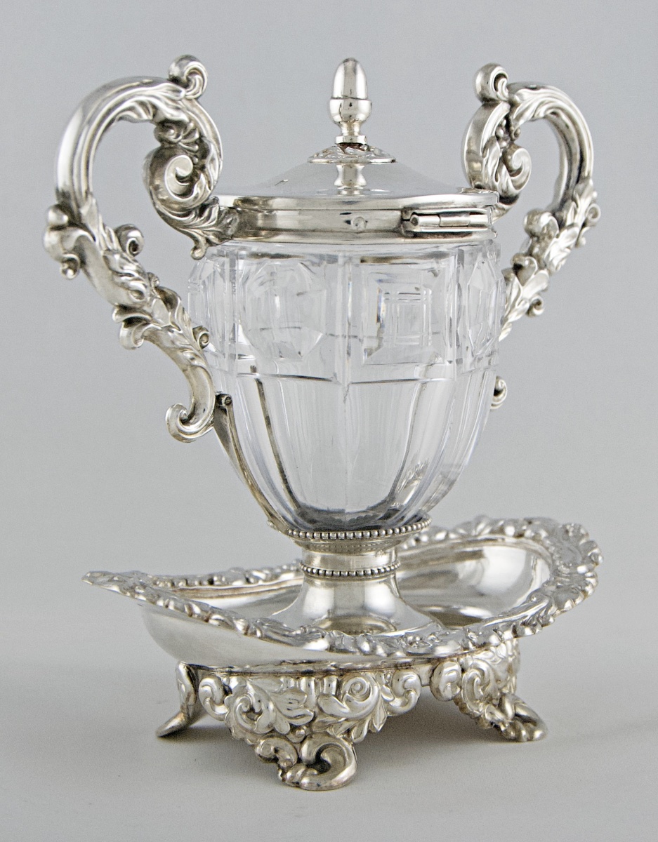 Paris, 1832-1840 – Moutardier en argent massif par Jean-François VEYRAT, époque Louis-Philippe-photo-4