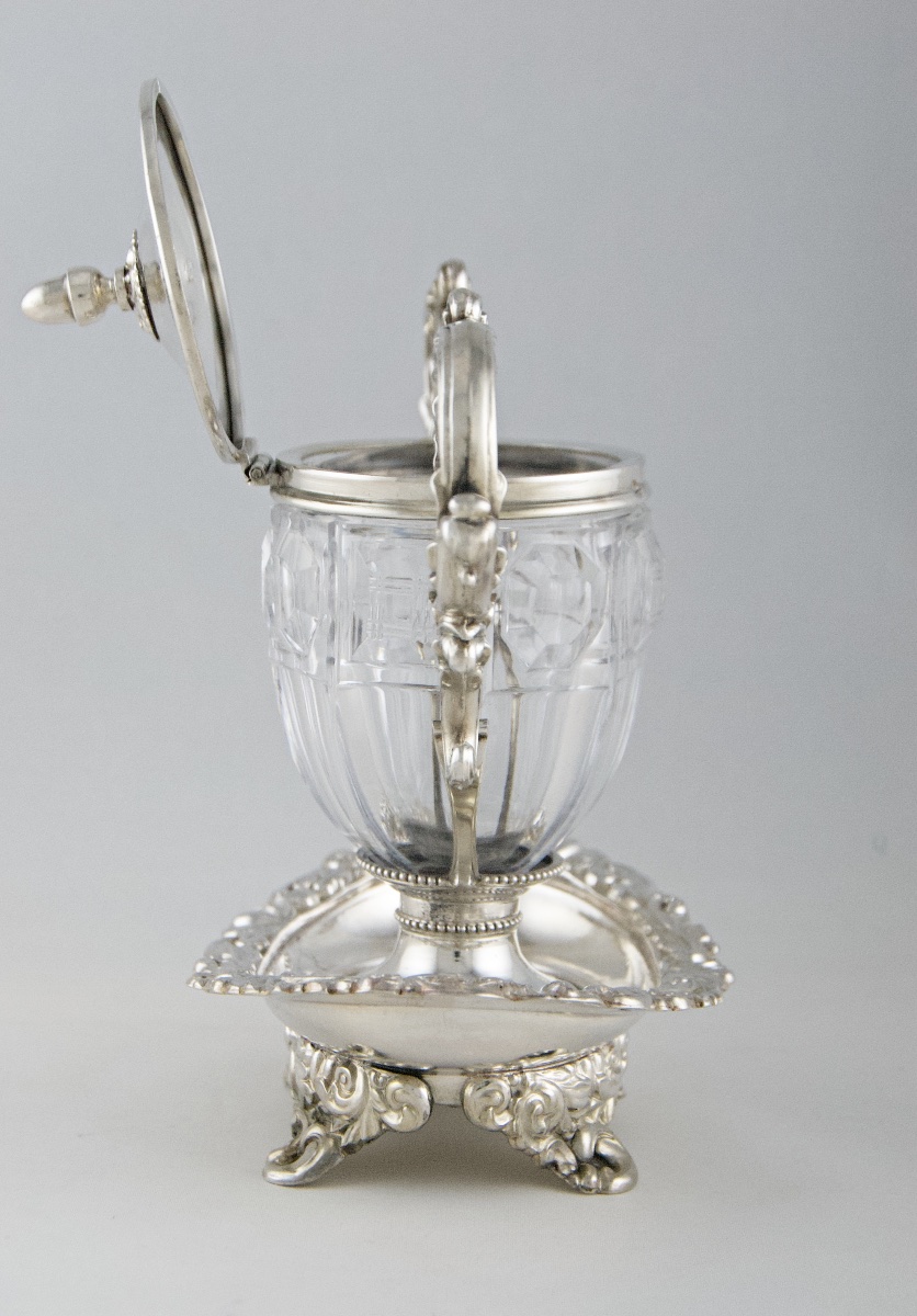 Paris, 1832-1840 – Moutardier en argent massif par Jean-François VEYRAT, époque Louis-Philippe-photo-3