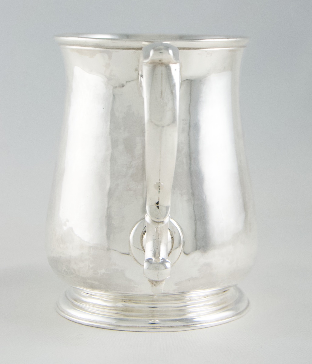 London, 1738 – George II Sterling Silver Mug By Richard Bayley-photo-3