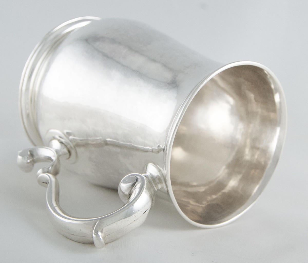 London, 1738 – George II Sterling Silver Mug By Richard Bayley-photo-6