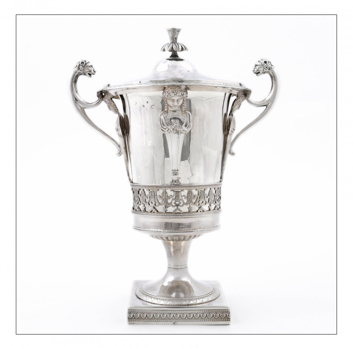 Bibron Goldsmith, Empire Bezel In Sterling Silver