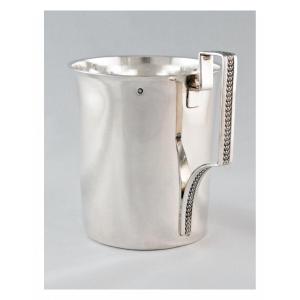 Paris 1798-1809 – Important Sterling Silver Handled Tumbler By B.s. Trotin, "1er Coq" Mark