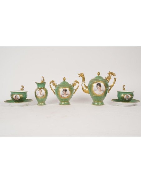 Service à Thé En Porcelaine De Sèvres, époque Napoléon III-photo-3