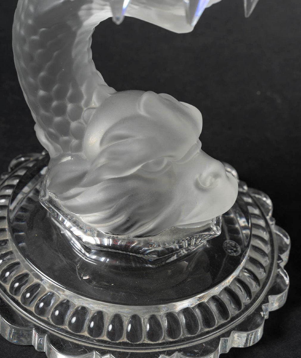 Baccarat - ensemble en cristal taillé et gravé signé Baccarat – Début XXᵉ siècle-photo-2