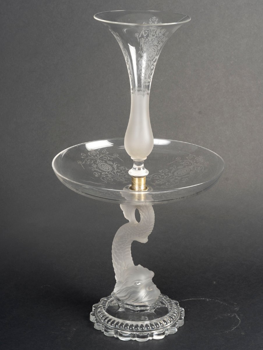 Baccarat - ensemble en cristal taillé et gravé signé Baccarat – Début XXᵉ siècle-photo-7