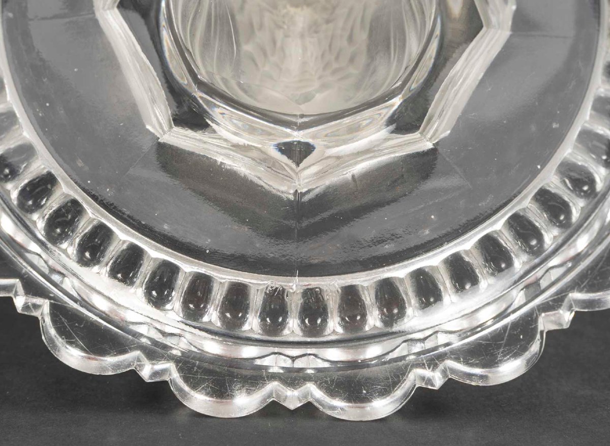 Baccarat - ensemble en cristal taillé et gravé signé Baccarat – Début XXᵉ siècle-photo-8