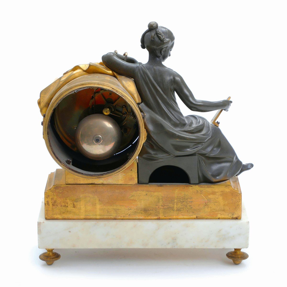 Clock Cleopatra Louis XVI 1780 Signed Pochon A Paris After A Drawing By Antoine Foullet-photo-3
