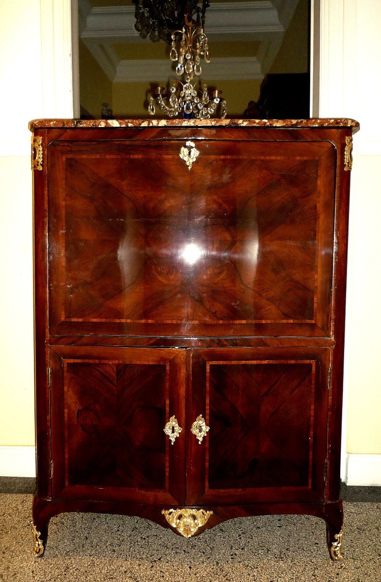 Secretaire Louis XV Pierre II Migeon estampillée Vers 1750 