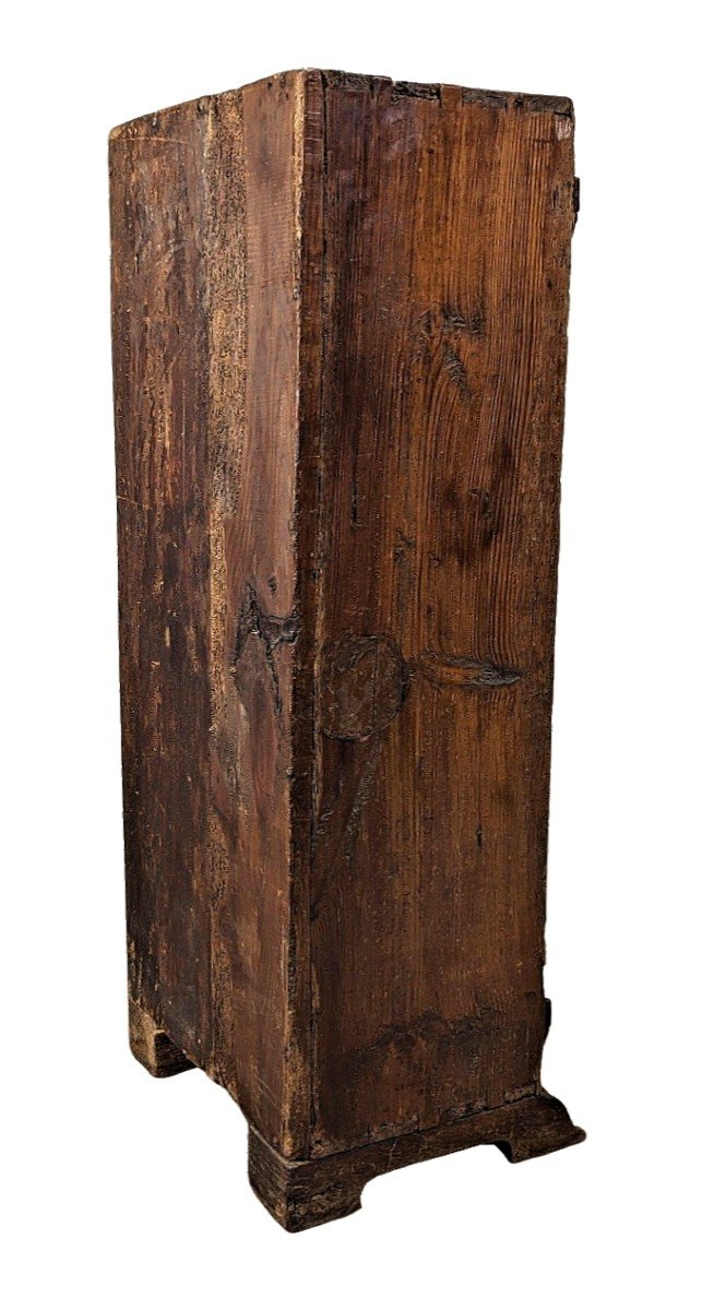 Armoire Moyen âge 13ème/14ème Siècle. Probablement France Chêne -photo-3