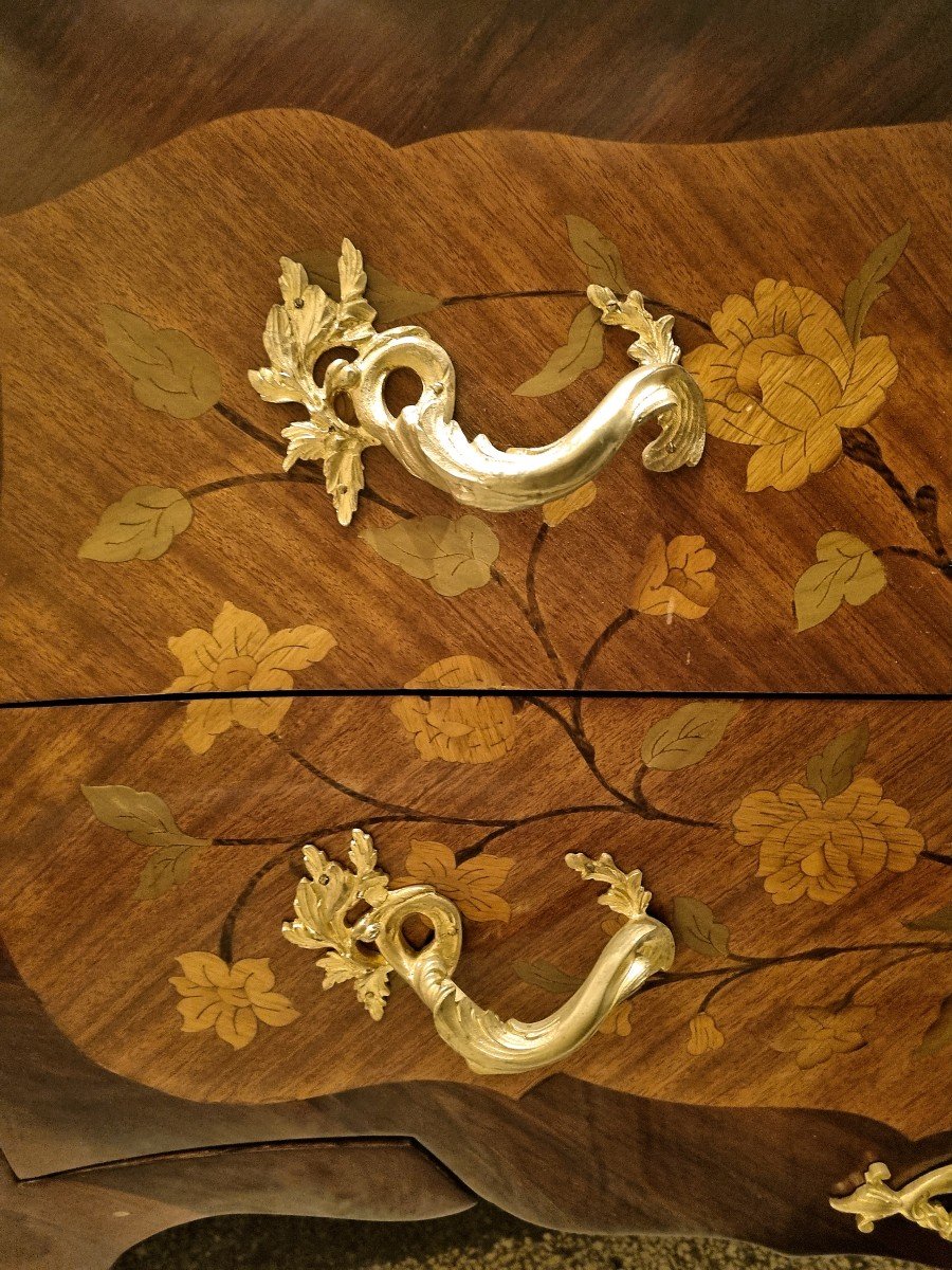 Commode Louis XV Jacques Dubois In The Taste Jacques Dubois 1693-1763-photo-6