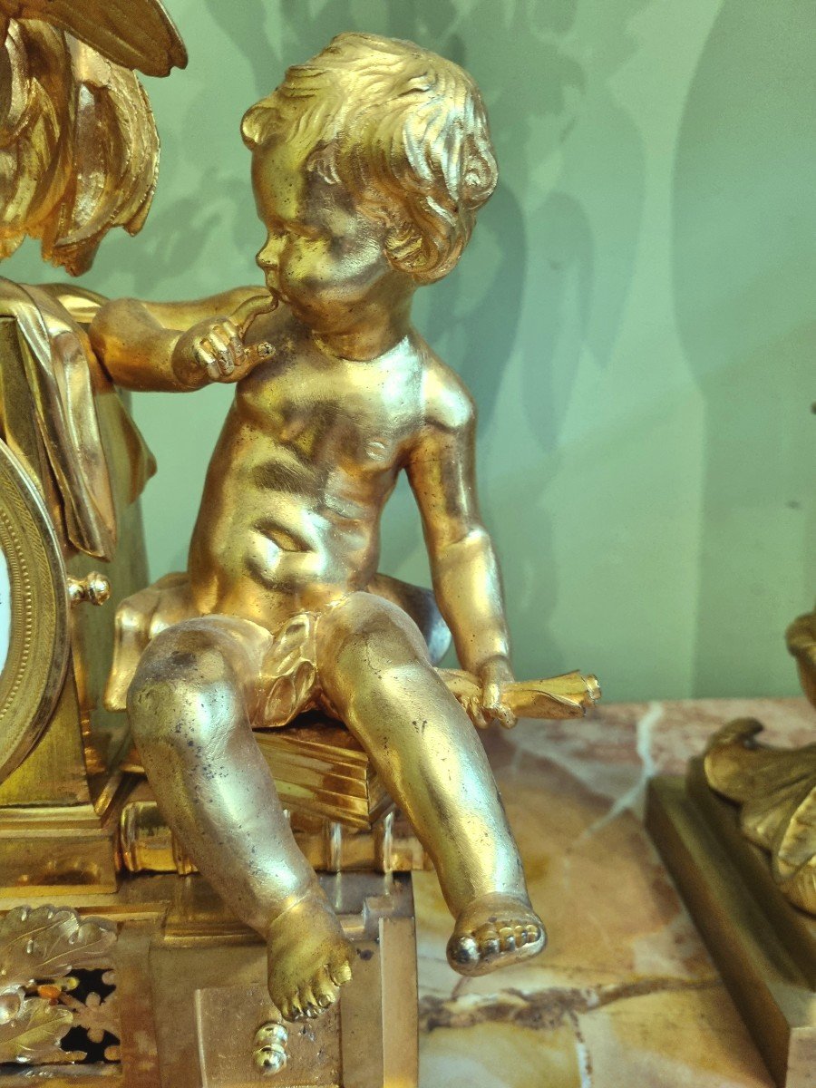 Louis XVI Clock Circa 1770 Pavlovsk Castle Saint-petersburg-photo-4
