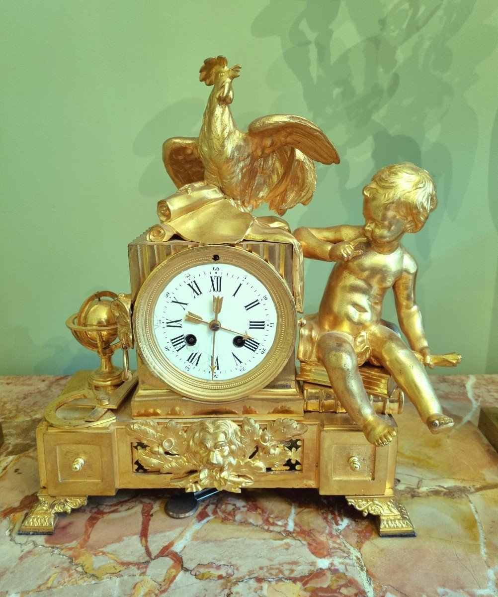 Louis XVI Clock Circa 1770 Pavlovsk Castle Saint-petersburg-photo-1