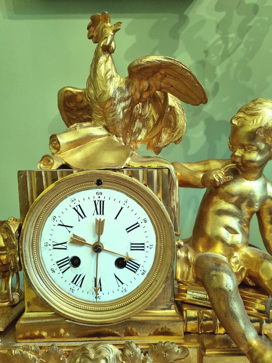 Louis XVI Clock Circa 1770 Pavlovsk Castle Saint-petersburg-photo-2