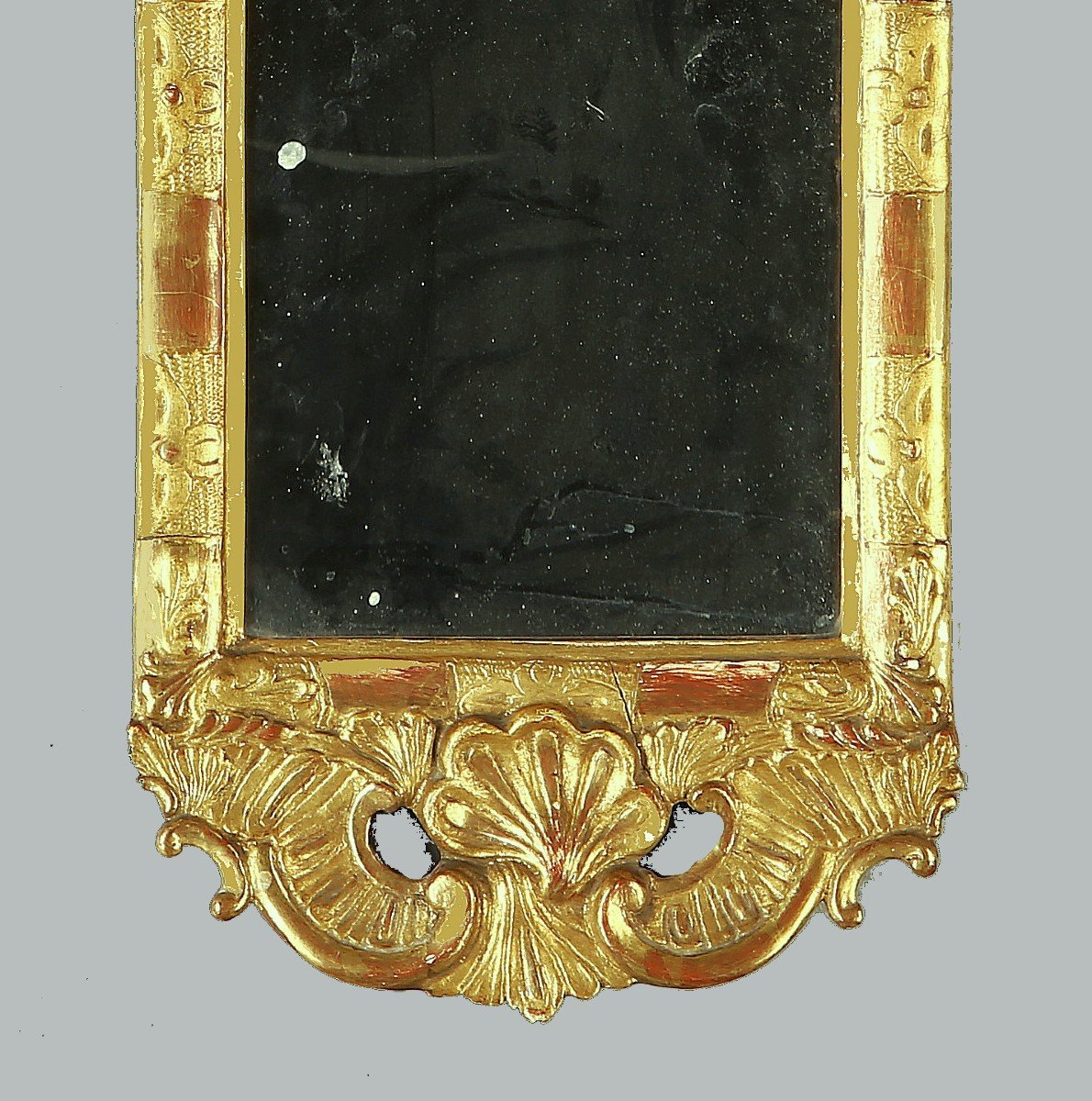 Louis XV Mirror Around 1750 72 X 30 Cm-photo-2