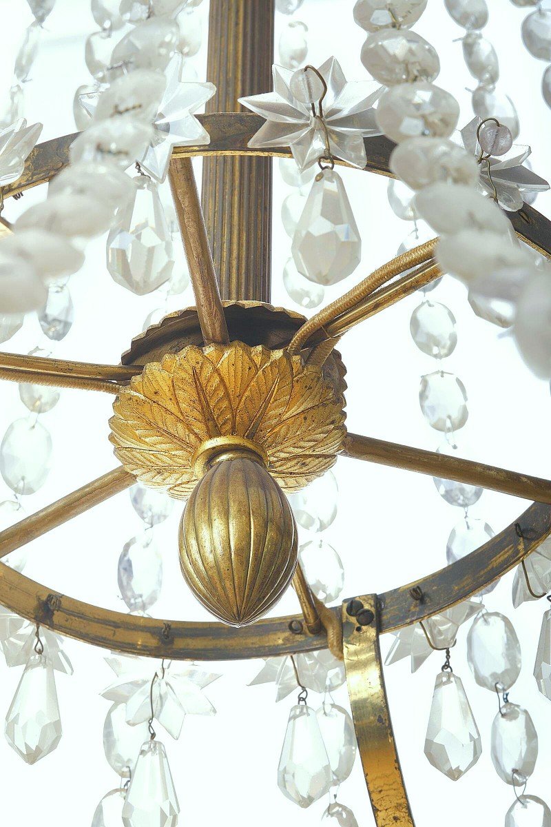 Lustre Russie 19ème Siècle.   H.118 Cm, P.84 Cm  électrifié Ultérieurement. -photo-3