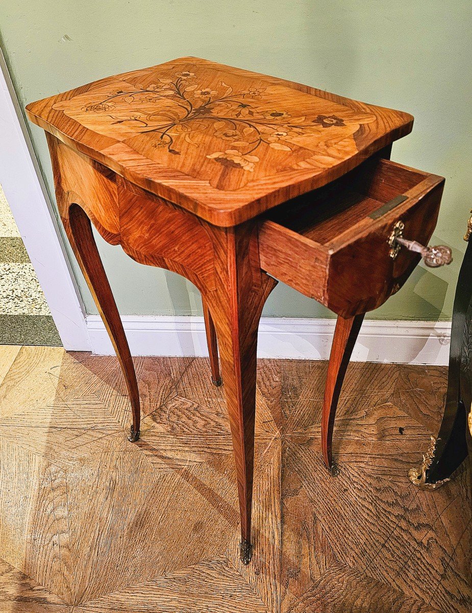 Louis XV Living Room Table Stamped Jacques Dubois 1693-1763 Master September 5, 1742-photo-2