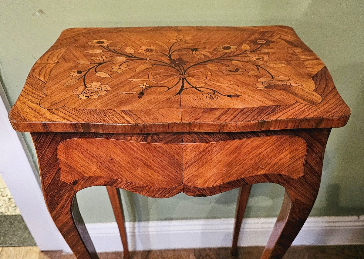 Louis XV Living Room Table Stamped Jacques Dubois 1693-1763 Master September 5, 1742-photo-3