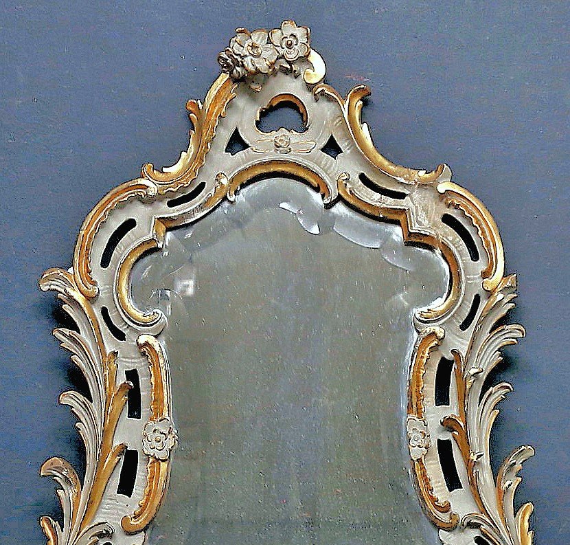 Louis XV Mirror Germany Rococo Probably From South Germany Circa 1750 H. 67 Cm, L. 44 Cm-photo-2