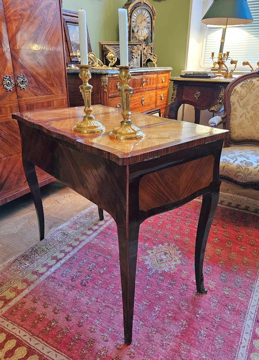 Poudreuse Louis XV Vers 1765 Coiffeuse  79/125 X 46 Cm, H. 79cm -photo-4