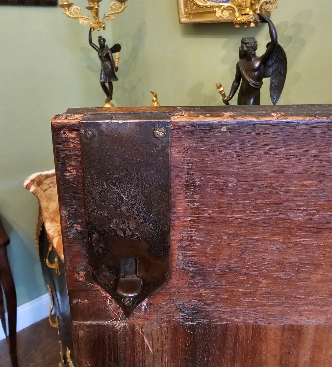 Louis XVI Wardrobe Circa 1770 Stamped Delorme Adrien Delorme Master June 22, 1748  -photo-2