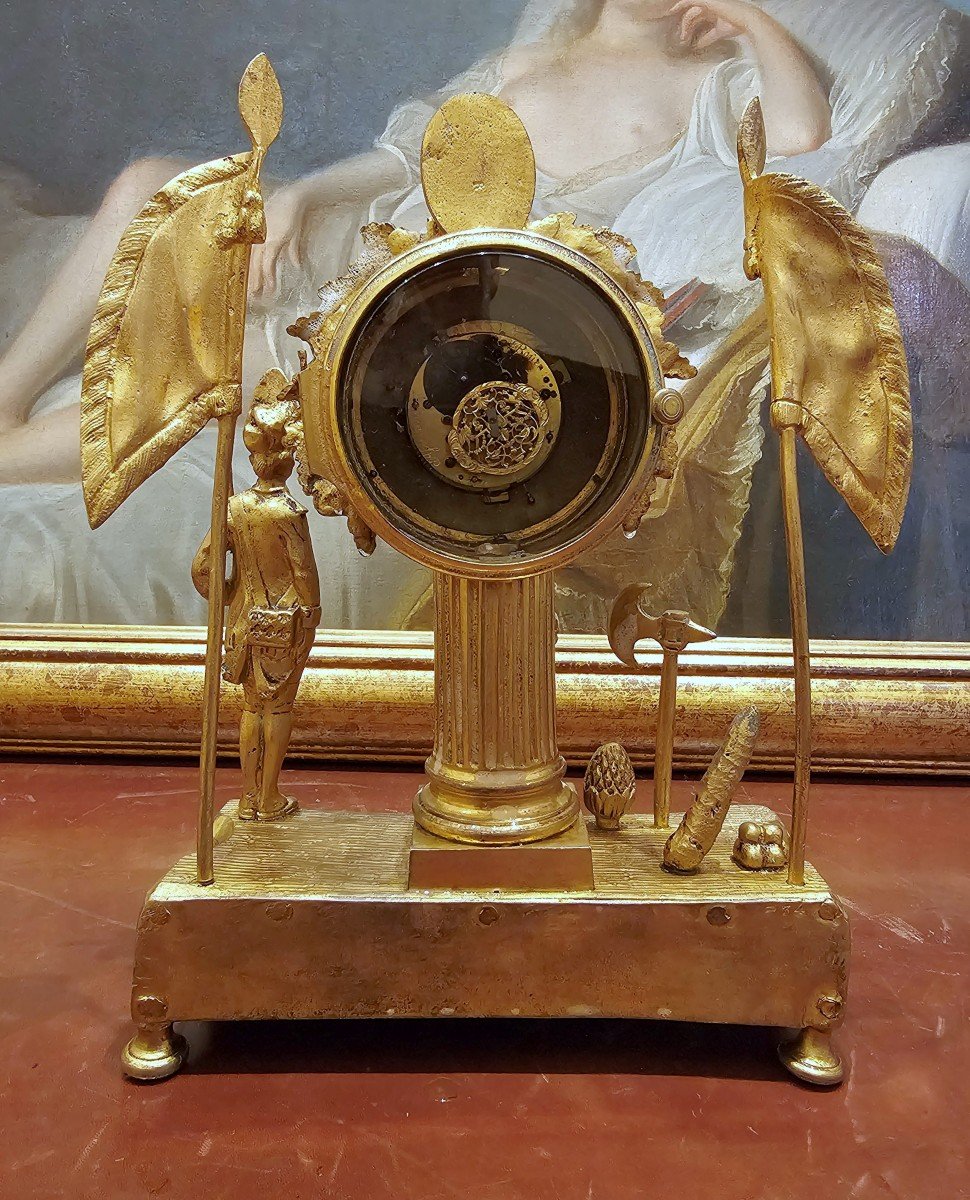 Clock To The Glory Of Louis XVI Louis XVI Around 1770 Signed Asselin In Rouen   -photo-2