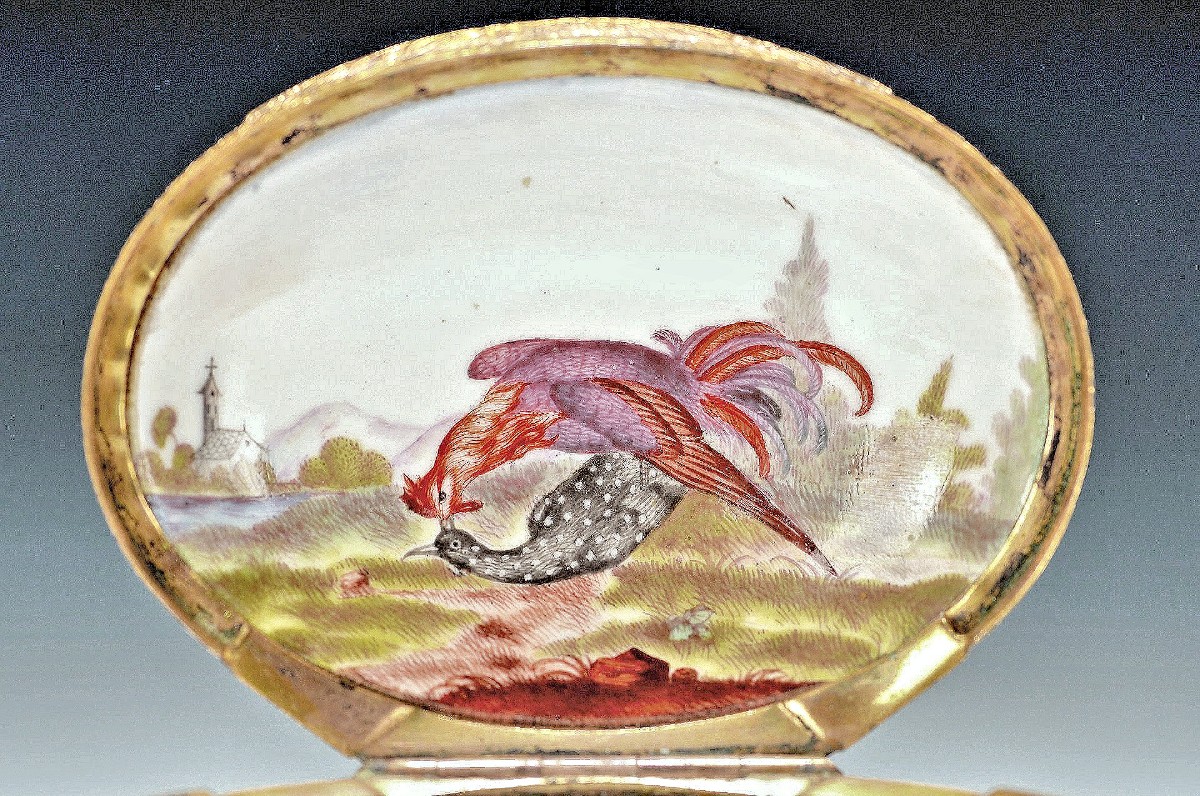 Tabatière Porcelaine Ludwigsburg Vers 1765 -photo-2