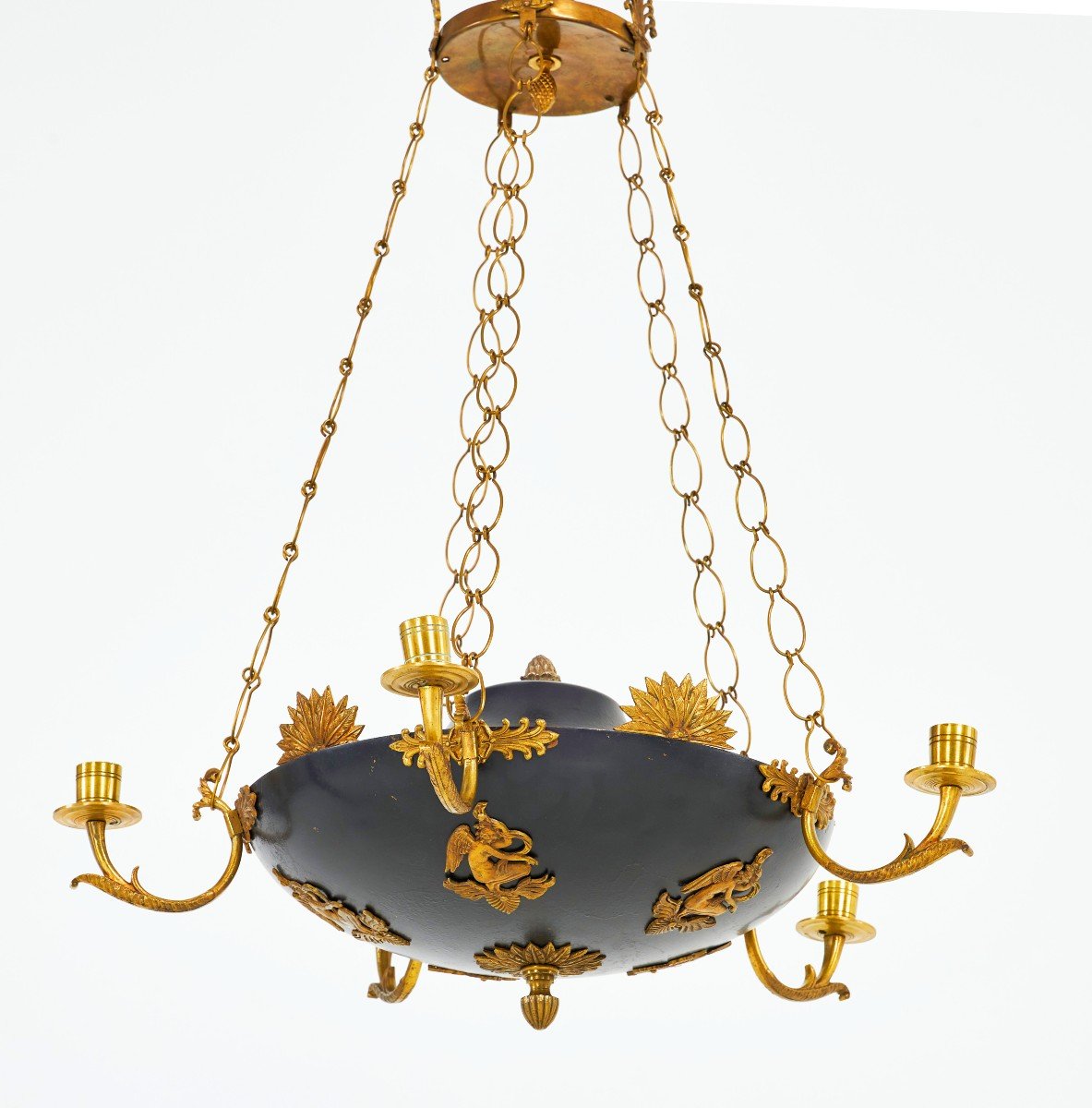 Empire Chandelier Circa 1810 76 Cm X 54 Cm -photo-3