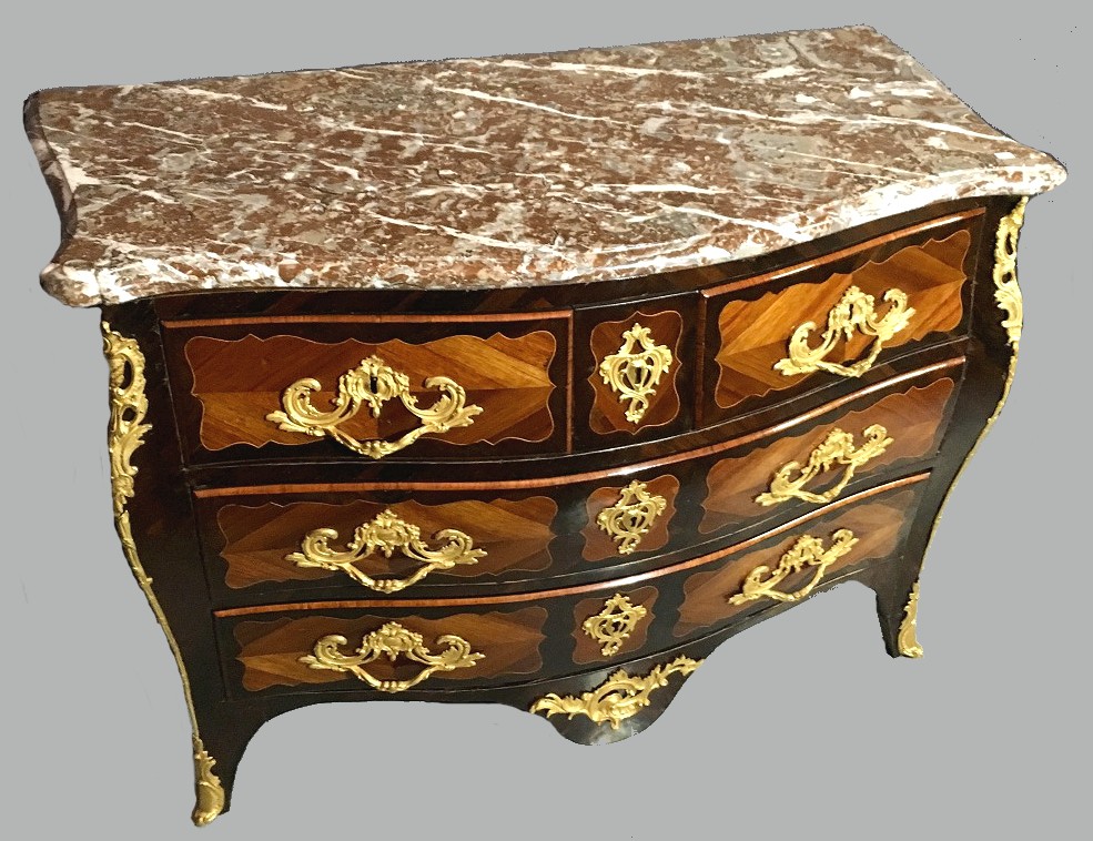 Louis XV Chest Of Drawers Circa 1760 Stamped P Roussel Pierre Roussel 1732-1782 Master August 21, 1745 -photo-2