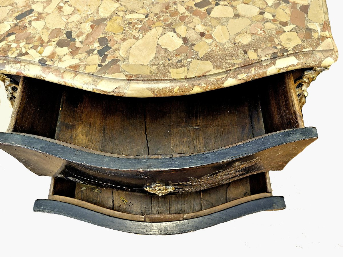 Commode Louis XV Laque coromandel Jacques Dubois attr. vers 1750  -photo-4