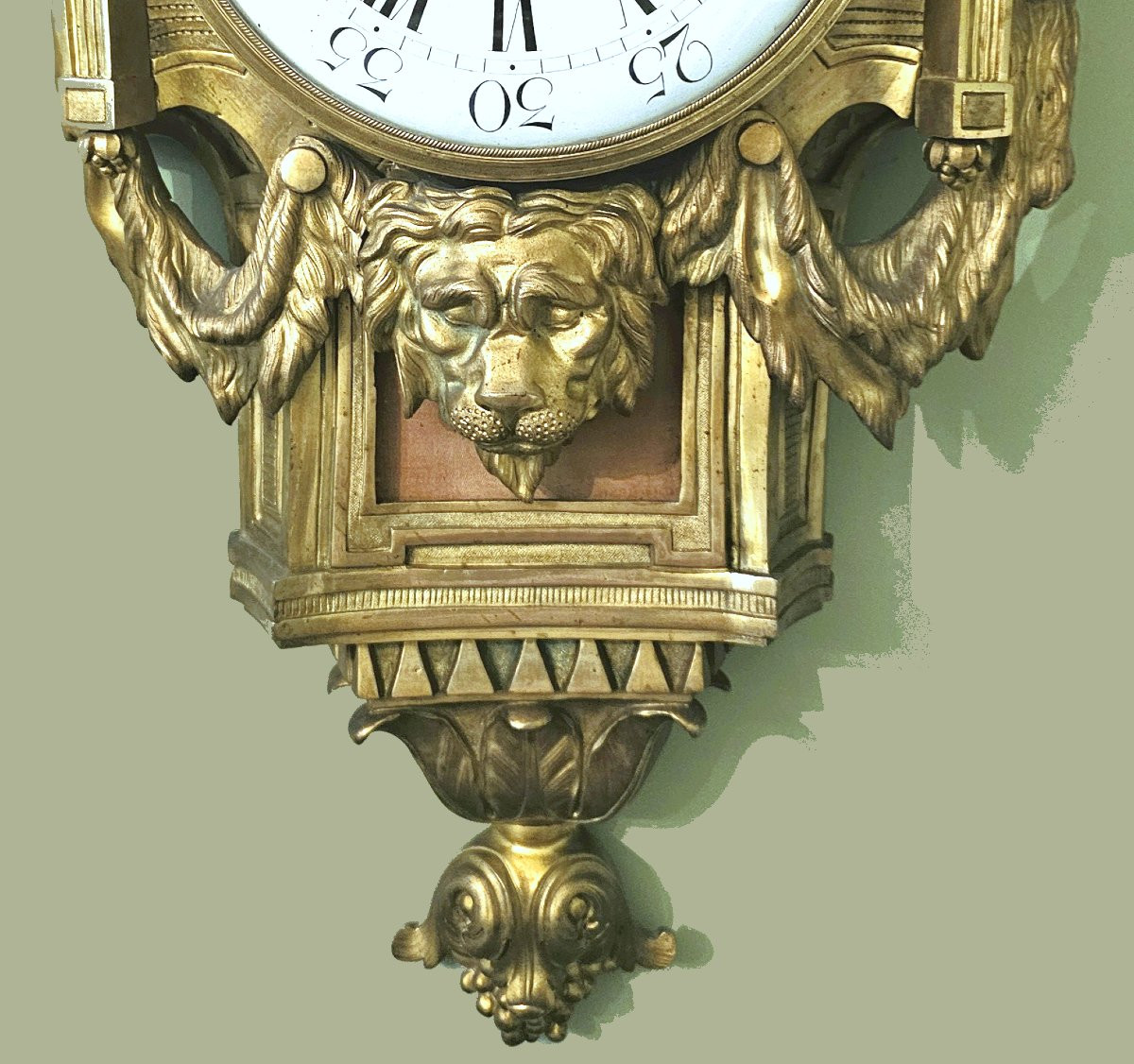 Louis XVI "vase" Cartel Drawing By Jc Delafosse And Jacques-charles Olin -photo-4