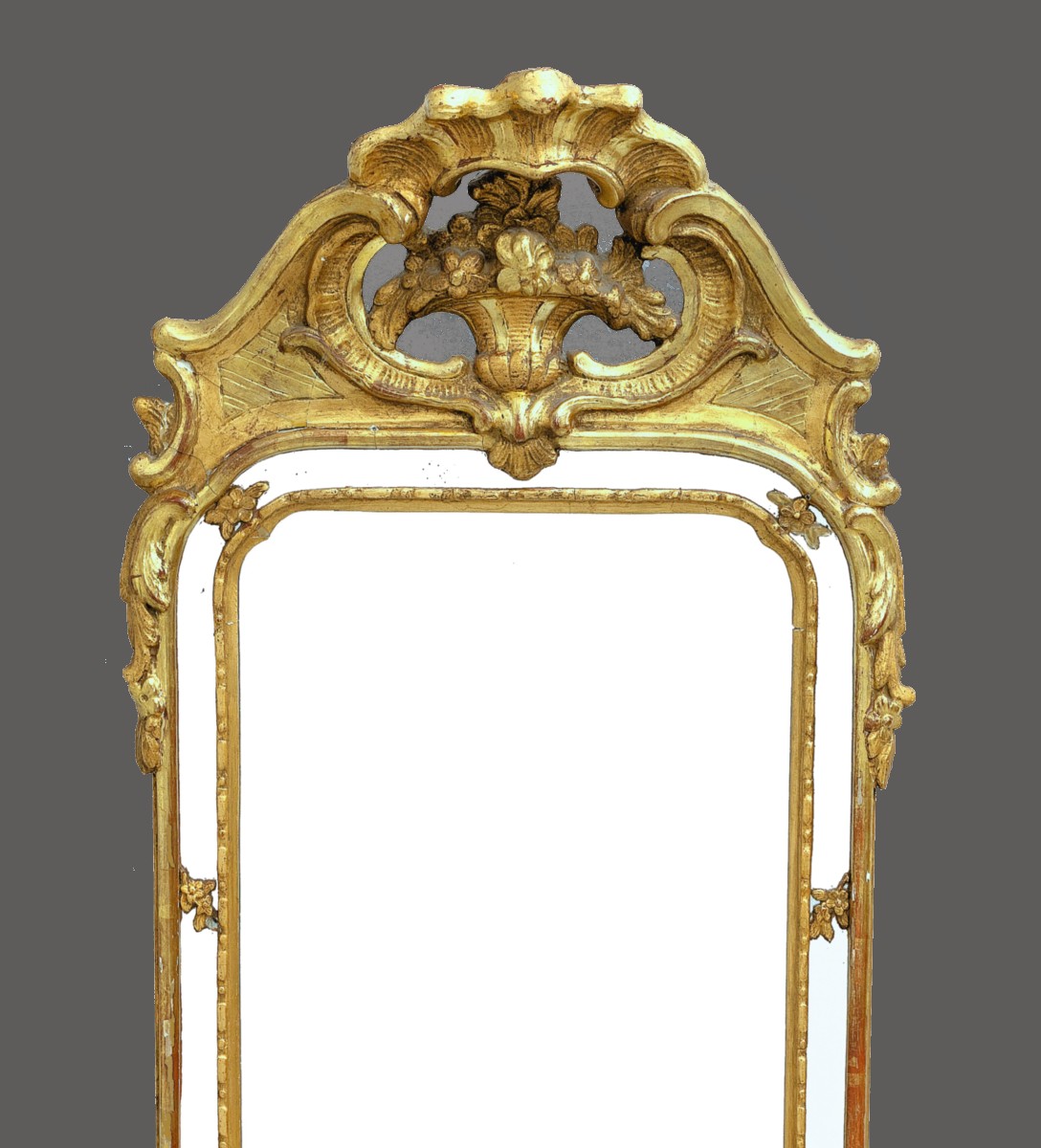 Louis XV Mirror, Circa 1760, 97 X 43 Cm -photo-2