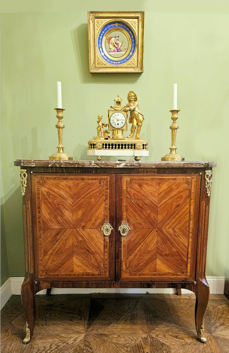 Chest Of Drawers Sideboard Transition Circa 1765  Stamped A.l.gilbert   André Louis Gilbert -photo-5