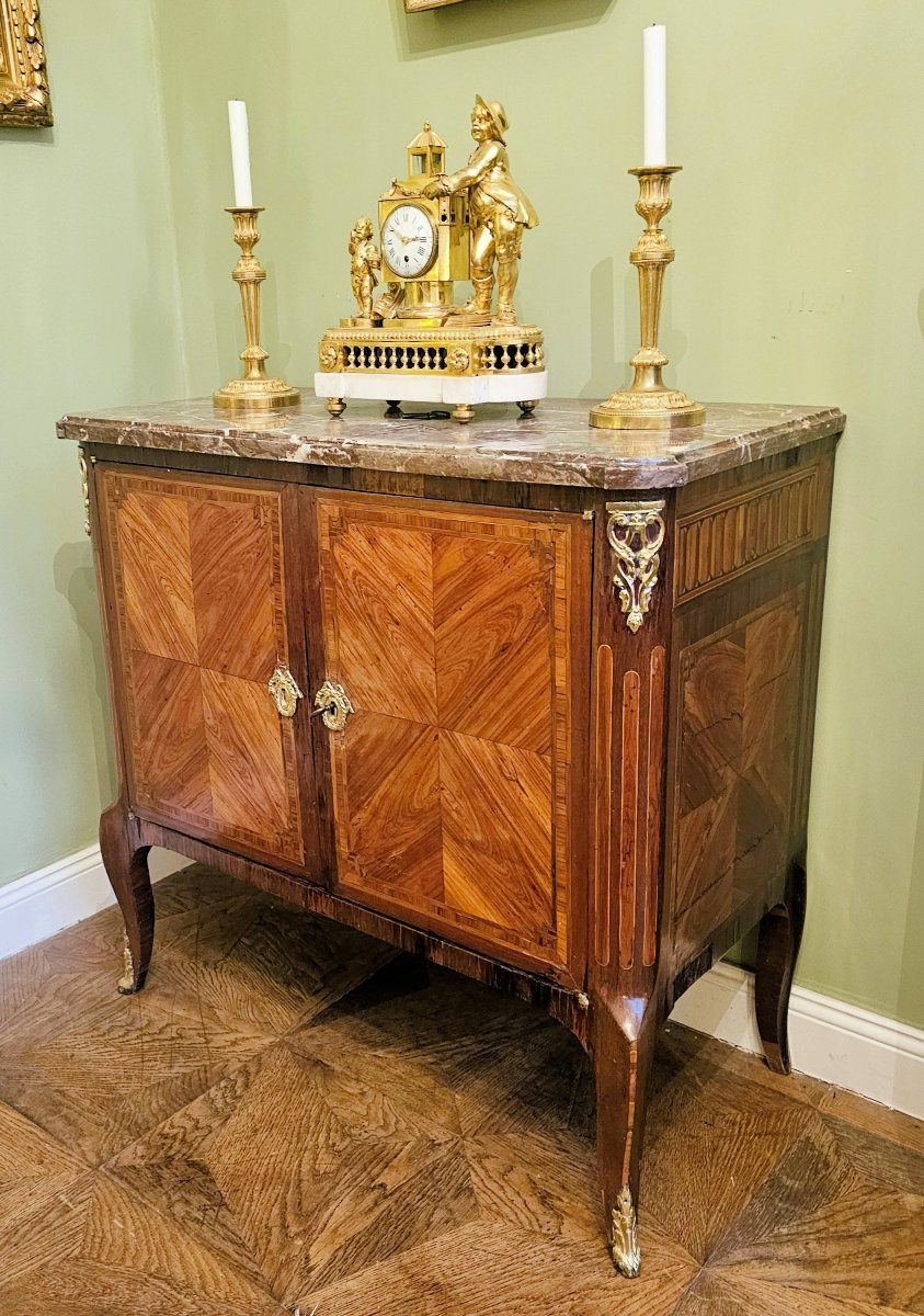 Chest Of Drawers Sideboard Transition Circa 1765  Stamped A.l.gilbert   André Louis Gilbert -photo-6