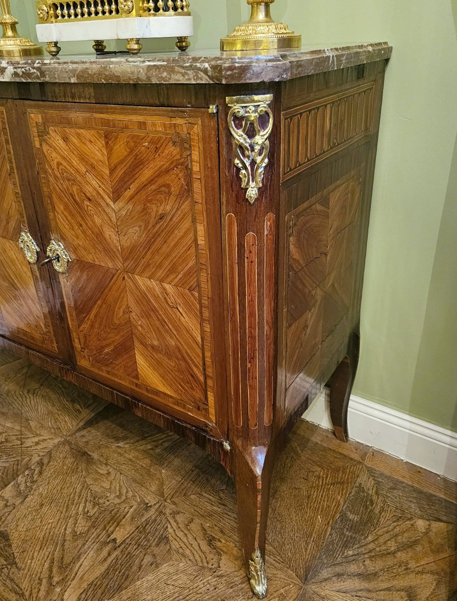 Chest Of Drawers Sideboard Transition Circa 1765  Stamped A.l.gilbert   André Louis Gilbert -photo-8