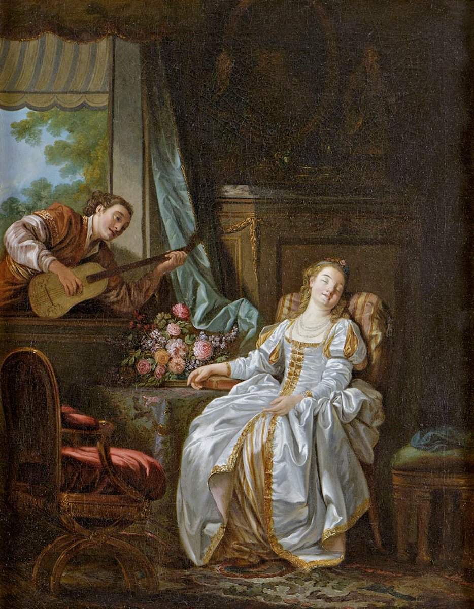 Jean-baptiste Leprince (1734–1781) Love In The Spanish Style - Expertise By Francois Marandet-photo-2