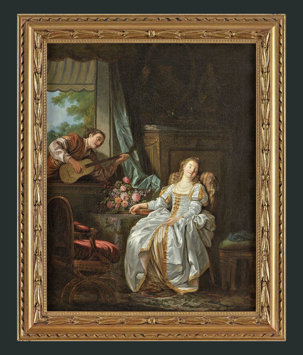 Jean-baptiste Leprince (1734–1781) Love In The Spanish Style - Expertise By Francois Marandet