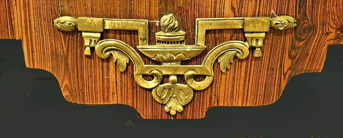 Transitional Cabinet Circa 1765 Jean Georges Schlichtig Att. Master 2 October 1765 -photo-2