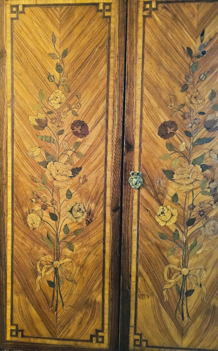 Transitional Cabinet Circa 1765 Jean Georges Schlichtig Att. Master 2 October 1765 -photo-2