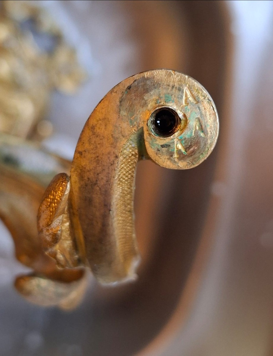 Candélabres Paire Louis XV   H. 62 cm. estampillée AAA-photo-6