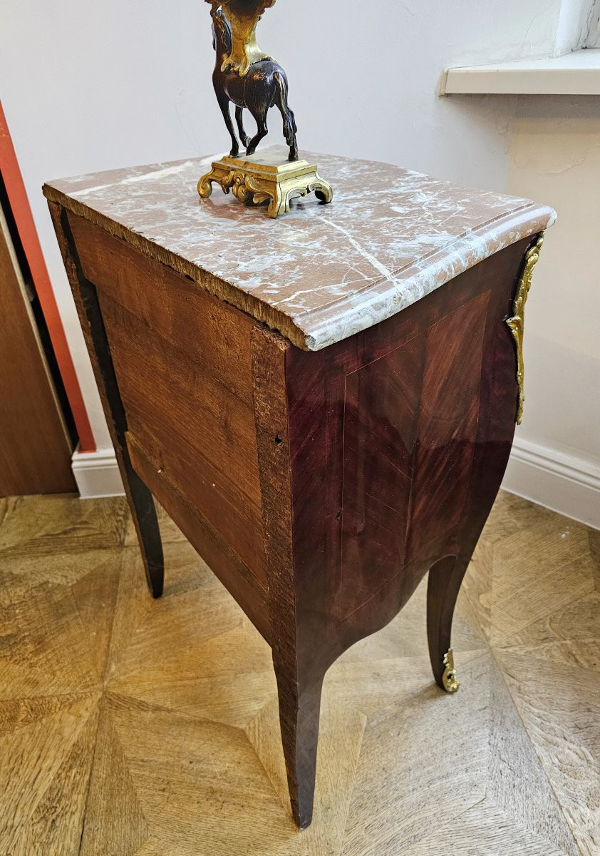 Commode Louis XV    Estampillée Olivier JME    Jean-François Olivier 1749-1816  -photo-2