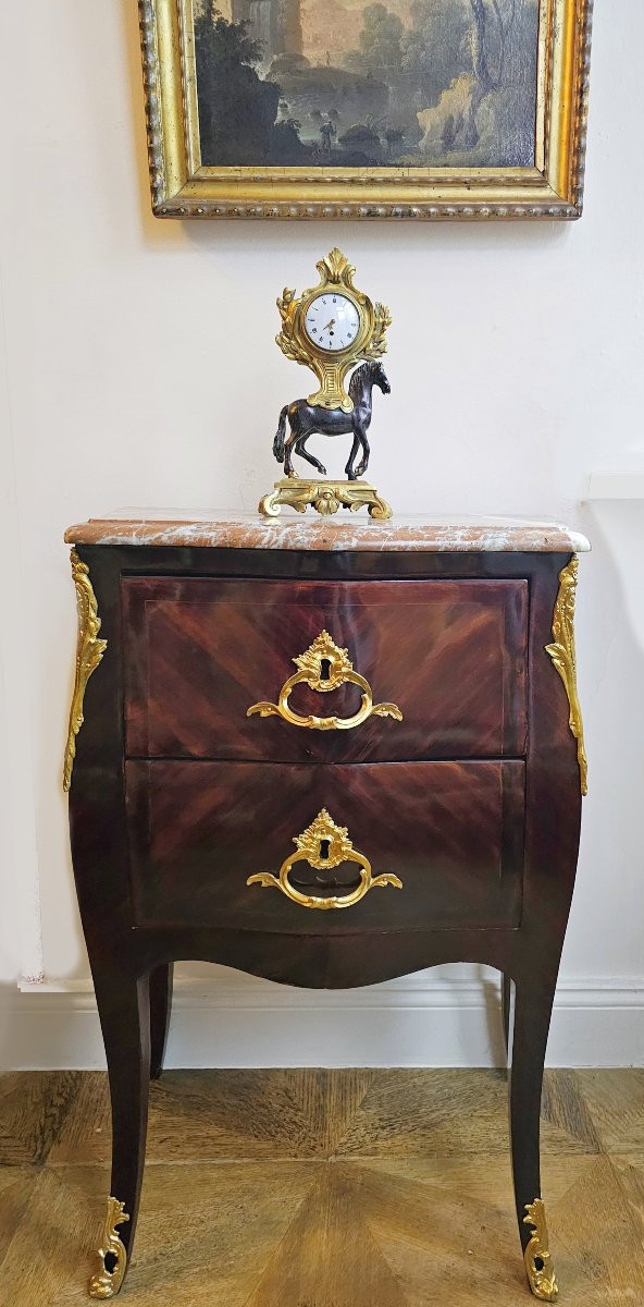 Commode Louis XV    Estampillée Olivier JME    Jean-François Olivier 1749-1816  -photo-6