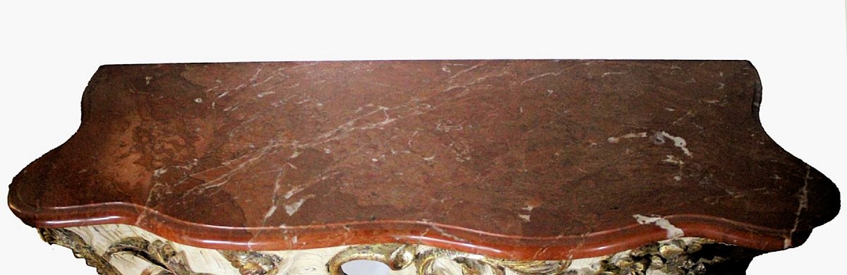 Mirror Console Johann Michael Hoppenhaupt The Elder (1709 – 1769) Berlin/potsdam, Around 1755-photo-3