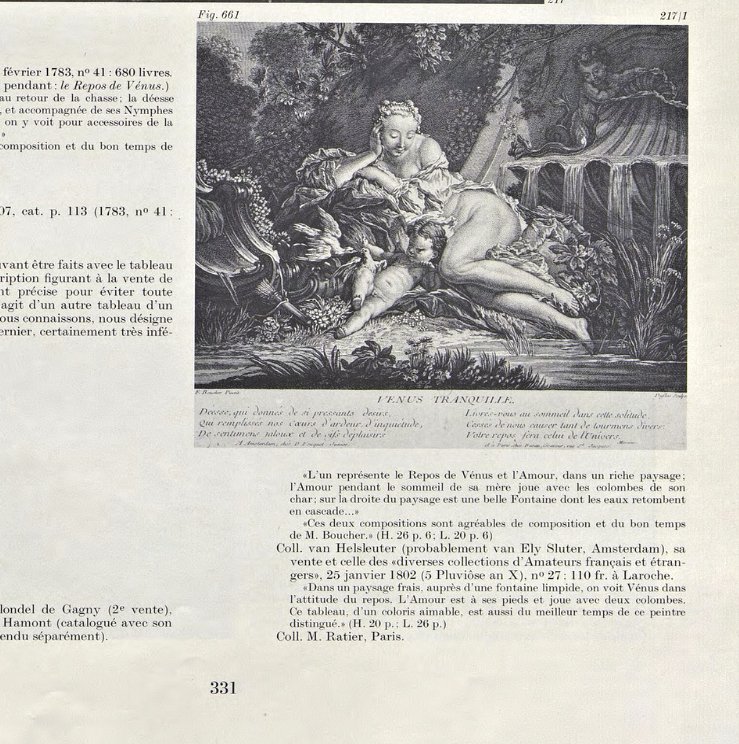 François Boucher (paris 1703-1770) Love - Lit.: A. Ananoff, D. Wildenstein 1976 And 1980-photo-3