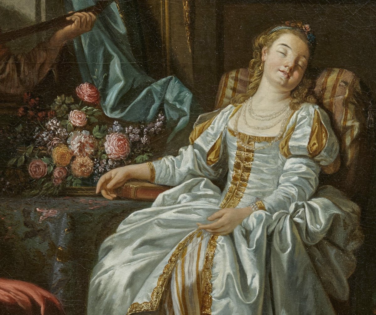 Jean-baptiste Leprince (1734-1781) l'Amour à l'Espagnole - Appraisal Francois Marandet-photo-3