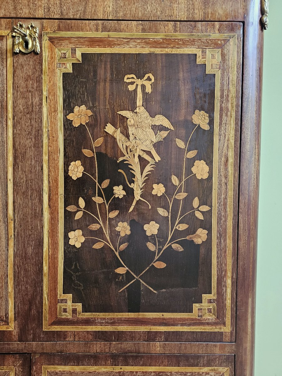 Secrétaire à abattant Louis XVI vers 1780 -photo-3
