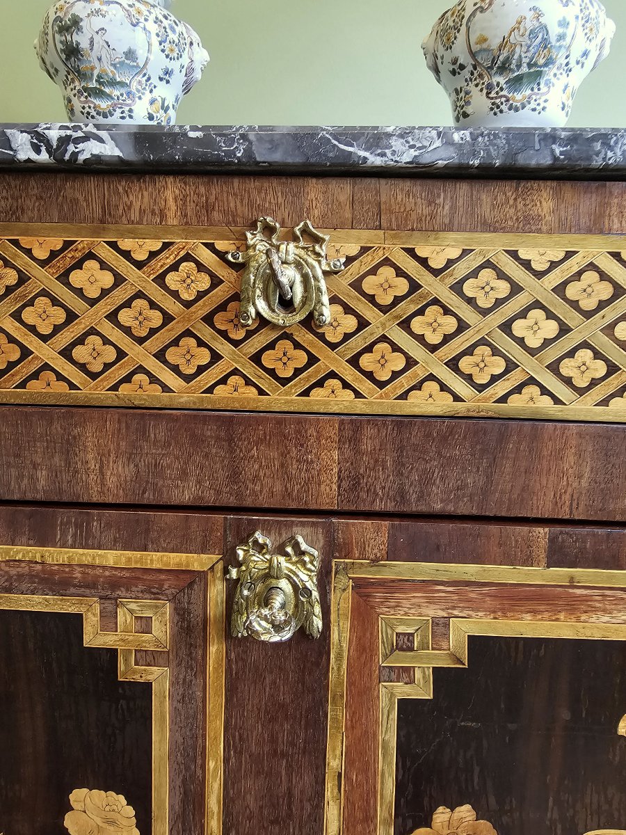 Secrétaire à abattant Louis XVI vers 1780 -photo-8