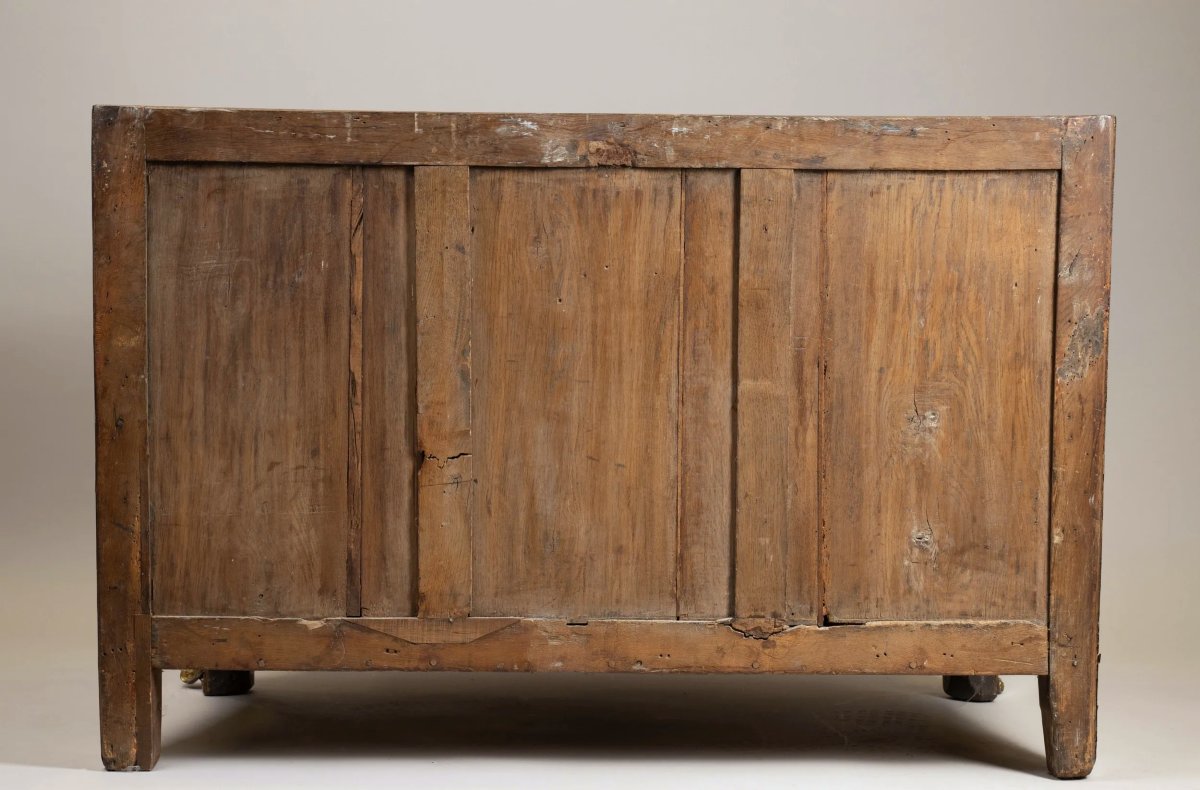 Commode Louis XV vers 1760 estampillée D. GENTY  Denis Genty Maître depuis le 13 mars 1754 -photo-2