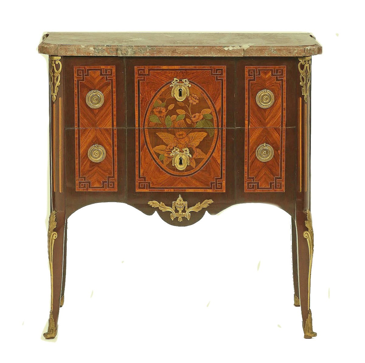 Louis XVI Transition-style Chest Of Drawers By Jacques Bircklé, Master Craftsman, July 30, 1764 (attributed)-photo-2