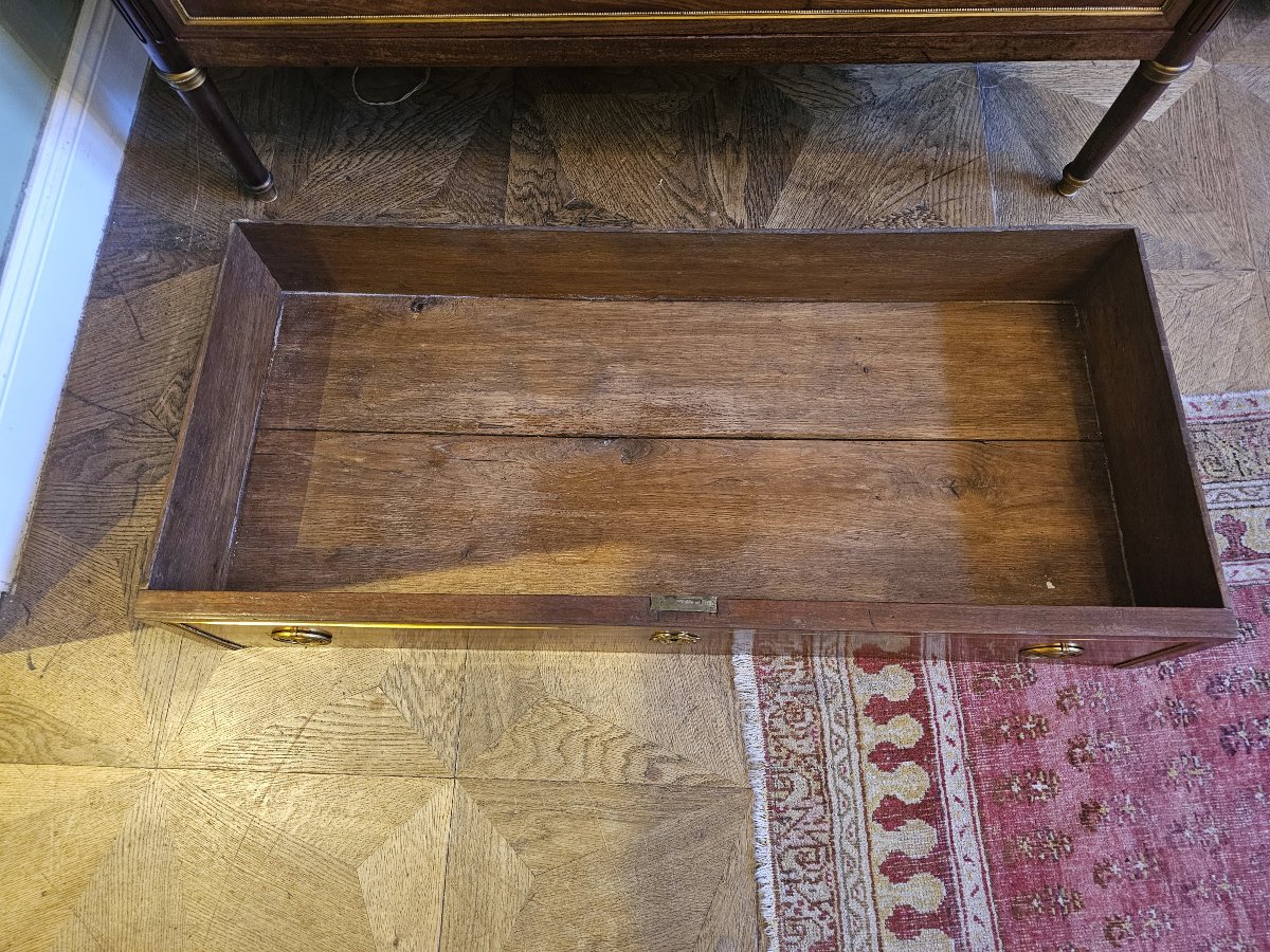Commode Louis XVI estampillée B.MOLITOR vers 1780  -photo-6